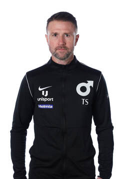 Degerfors assisterande tränare Tobias Solberg