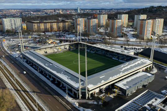 Exteriör av Nordic Wellness Arena