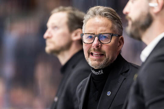 Leksands tränare Johan Hedberg