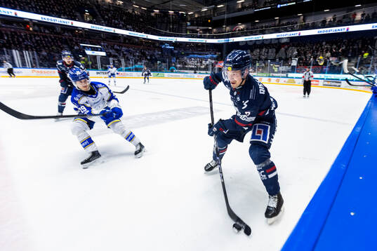 Leksands Michael Lindqvist och Linköpings Rasmus Rissanen