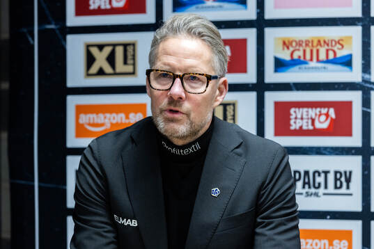 Leksands tränare Johan Hedberg