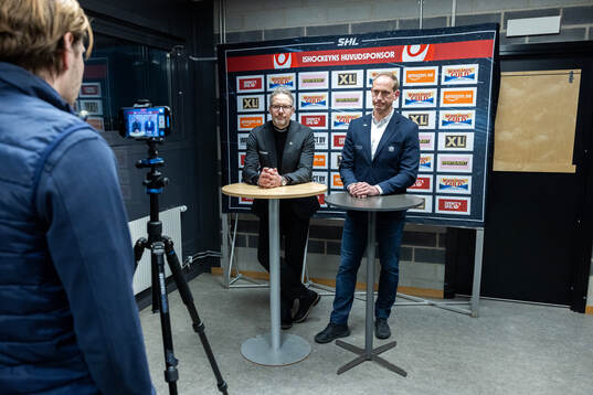 Leksands tränare Johan Hedberg och Linköpings tränare