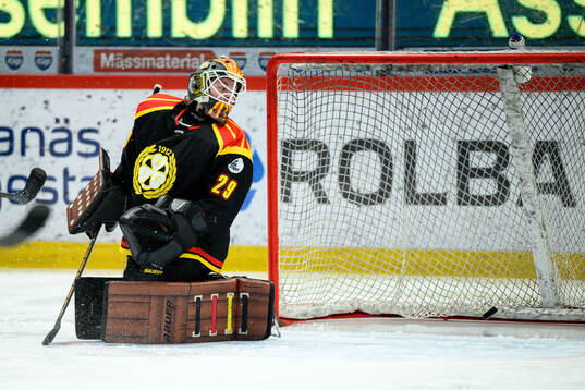 Brynäs målvakt Klara Peslarova