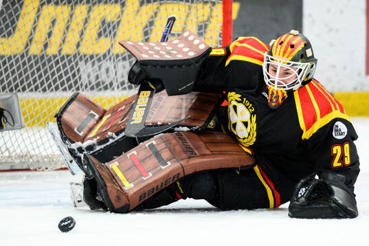 Brynäs målvakt Klara Peslarova