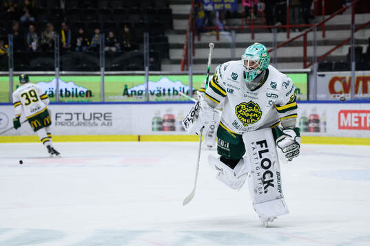 Björklövens målvakt Frans Tuohimaa