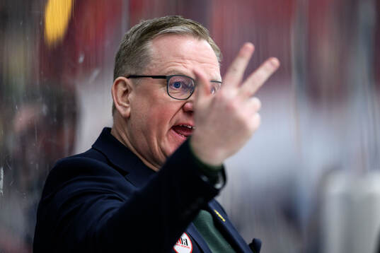 Björklövens huvudtränare Magnus Bogren