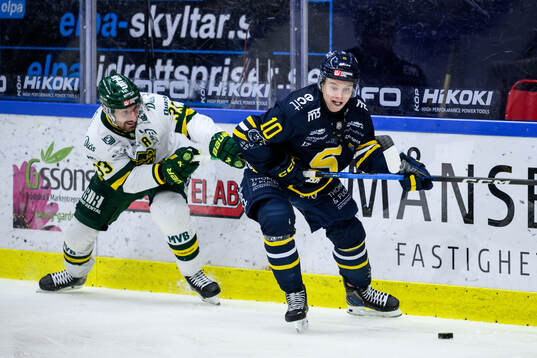 Björklövens Albin Lundin och Södertäljes Felix Öhrqvist