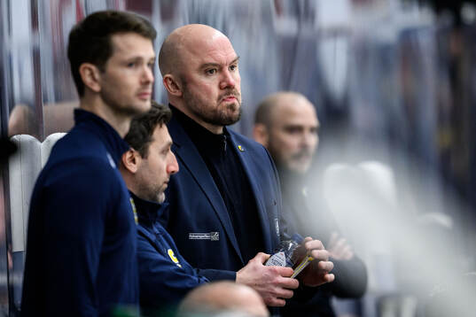Södertäljes assisterande tränare Nicklas Grossmann