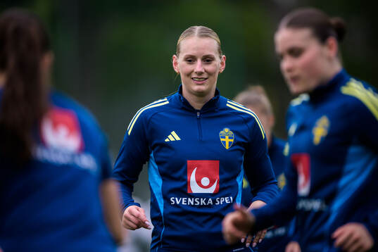 Stina Blackstenius of the Swedish women's national football