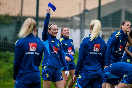 Kosovare Asllani of the Swedish women's national football