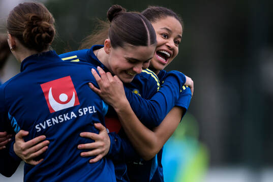 Felicia Schröder of the Swedish women's national football