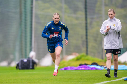 Stina Blackstenius of the Swedish women's national football