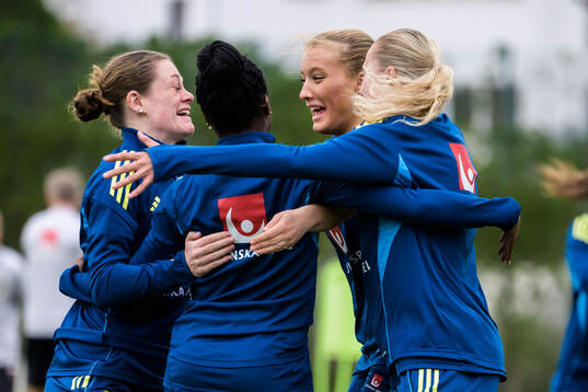 Smilla Holmberg of the Swedish women's national football at