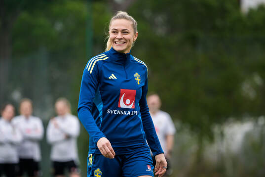 Fridolina Rolfö of the Swedish women's national football