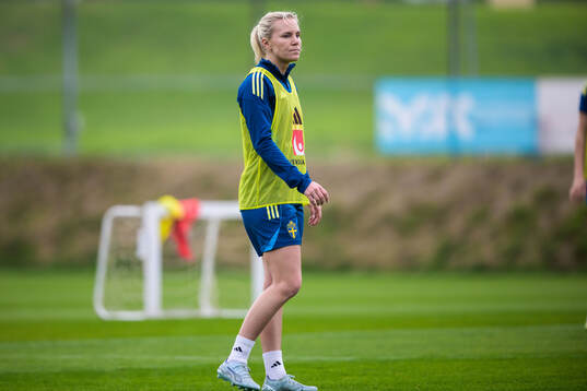 Josefine Rydbrink of the Swedish women's national football