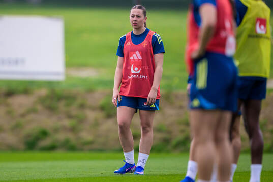 Cornelia Kapocs of the Swedish women's national football at