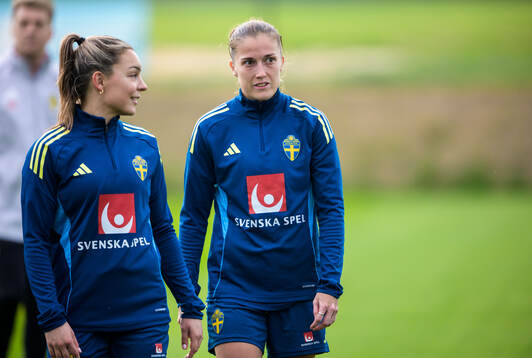 Johanna Rytting Kaneryd and Filippa Angeldahl of the