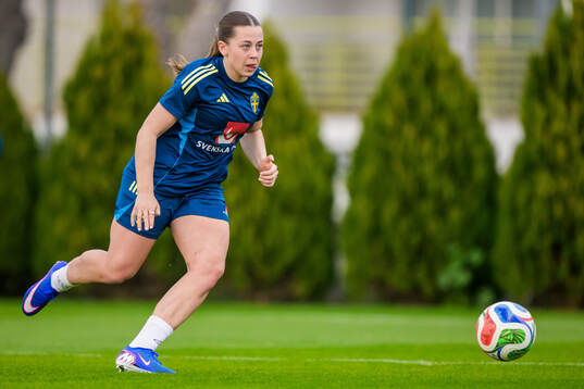 Cornelia Kapocs of the Swedish women's national football at