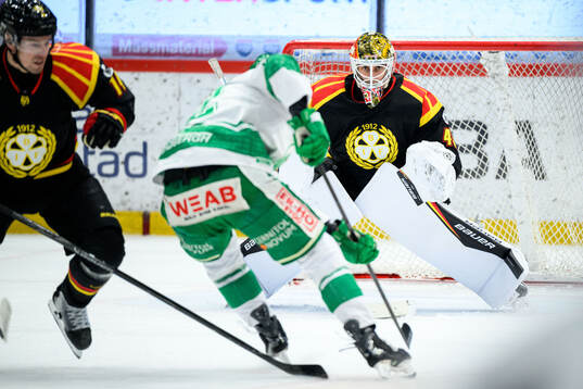 Brynäs målvakt Damian Clara