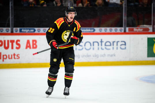 Brynäs Jakob Silfverberg jublar