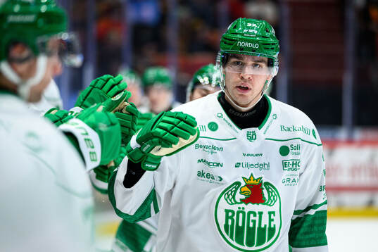 Rögles Albin Sundsvik jublar