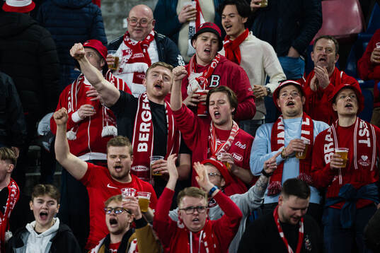 Spectators in the stands