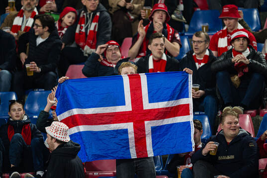 Spectators in the stands