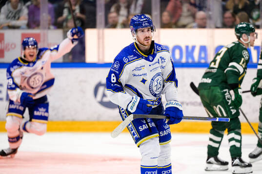 Leksands Matt Caito jublar jublar