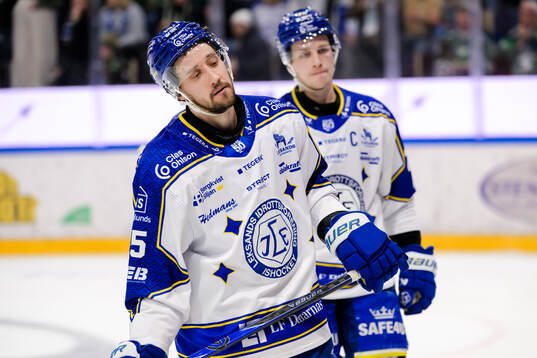 Leksands Max Veronneau deppar