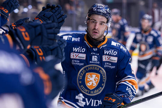 Växjös Reid Gardiner jublar