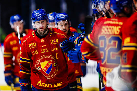 Djurgårdens Marcus Krüger jublar