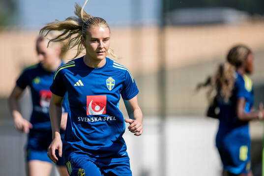 Amanda Nildén of the Swedish women's national football