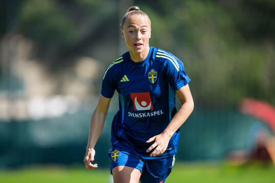 Hanna Bennison of the Swedish women's national football