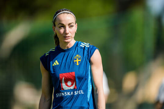 Kosovare Asllani of the Swedish women's national football