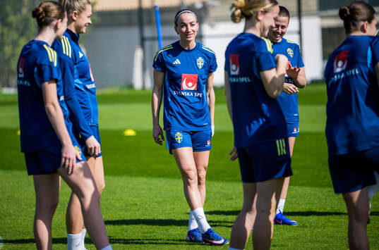 Kosovare Asllani of the Swedish women's national football