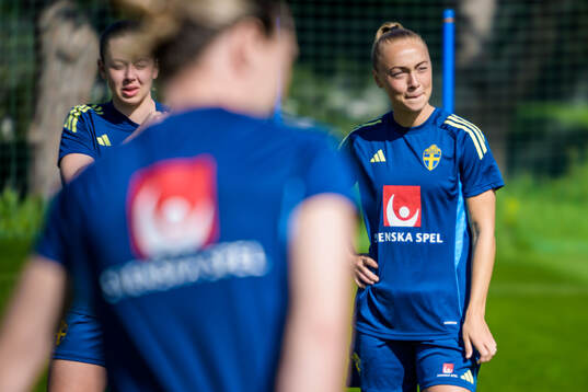 Hanna Bennison of the Swedish women's national football