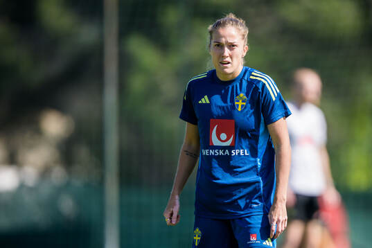 Filippa Angeldahl of the Swedish women's national football