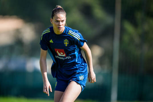 Bella Andersson of the Swedish women's national football