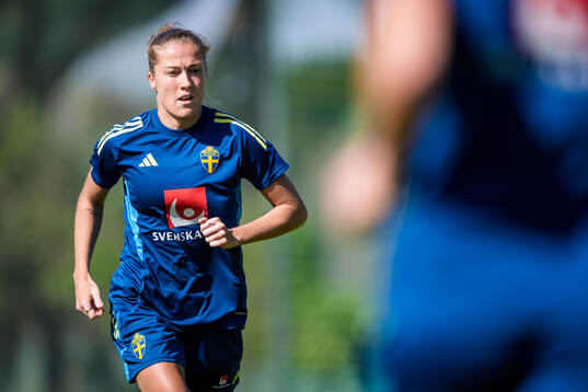Filippa Angeldahl of the Swedish women's national football