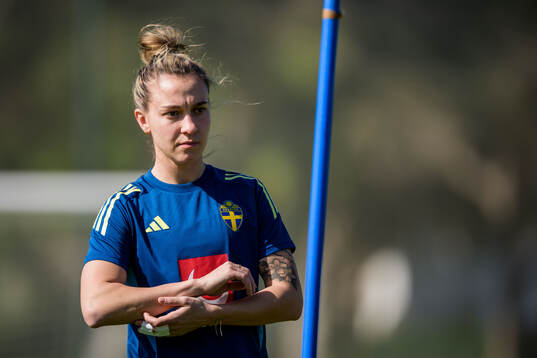 Julia Zigiotti Olme of the Swedish women's national