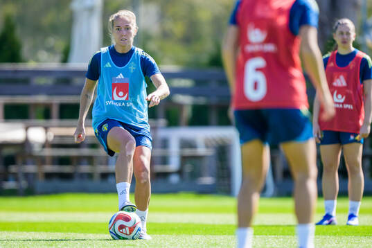 Filippa Angeldahl of the Swedish women's national football