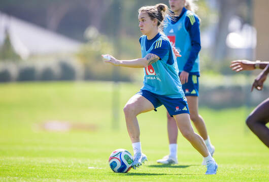 Julia Zigiotti Olme of the Swedish women's national
