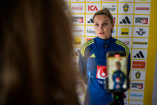 Johanna Rytting Kaneryd of the women's national football
