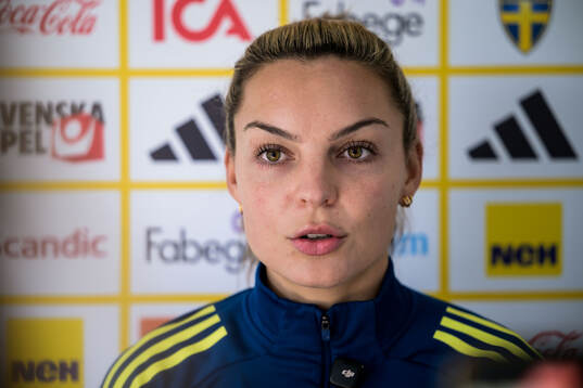 Johanna Rytting Kaneryd of the women's national football