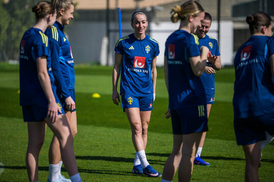 Kosovare Asllani of the Swedish women's national football