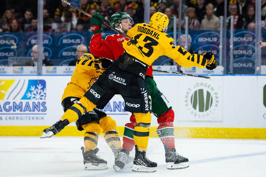 Frölundas Christian Folin och Skellefteås Max Krogdahl