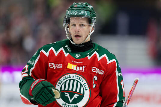Frölundas Max Friberg deppar