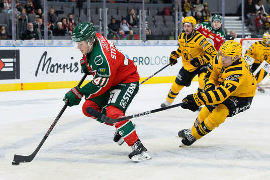 Frölundas Ivar Stenberg och Skellefteås Andreas Johnson
