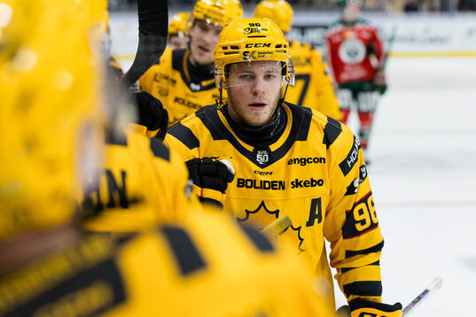 Skellefteås Rickard Hugg jublar