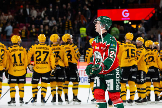 Frölundas Jere Innala deppar